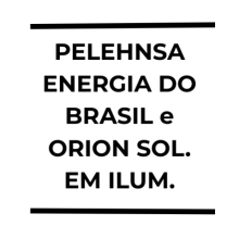 PELEHNSA ENERGIA DO BRASIL LTDA e  ORION SOLUÇÕES EM ILUMINAÇÃO S/A